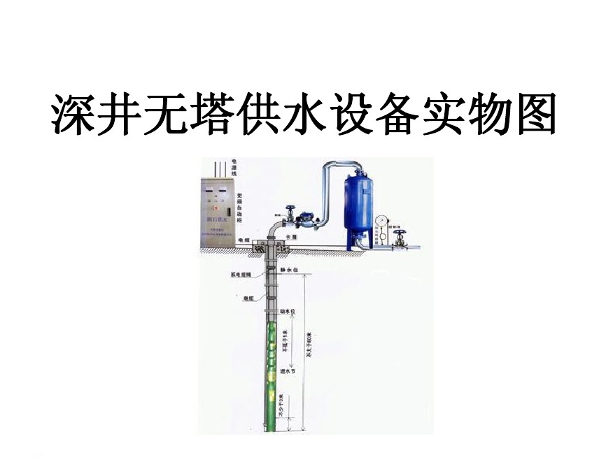 阜阳颍东区井泵无塔式供水设备